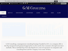 Tablet Screenshot of gcmconsulting.it